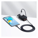Baseus crystal shine series fast charging data cable USB Type A to USB Type C 100W 2m blue (CAJY0005