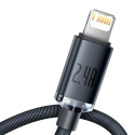 Baseus Crystal Shine Series cable USB cable for fast charging and data transfer USB Type A - Lightni Baseus Crystal Shine Series cable USB cable for fast charging and data transfer USB Type A - Lightni