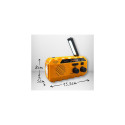 AD 1197 Radio solarne z korbką ręczną