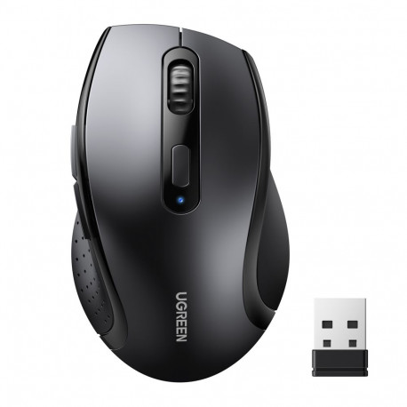 Traadita ergonoomiline hiir 2.4GHz, must