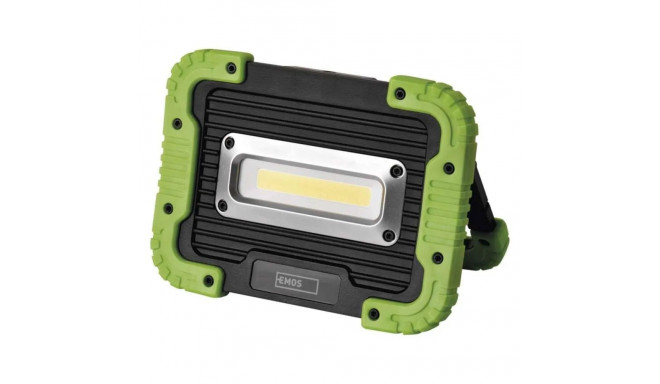 Taaslaetav COB LED tööprožektor, 600 lm, 3000 mAh, powerbank funktsioon, IP44, EMOS