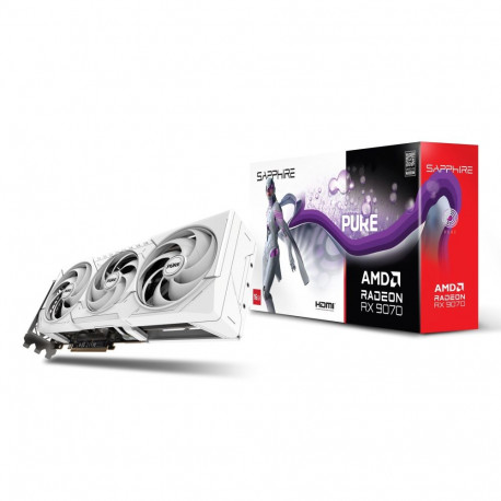 Graphics Card - Sapphire PURE Radeon RX 9070 16 GB GDDR6 7680 x 4320 2700 MHz DirectX 12 Ultimate