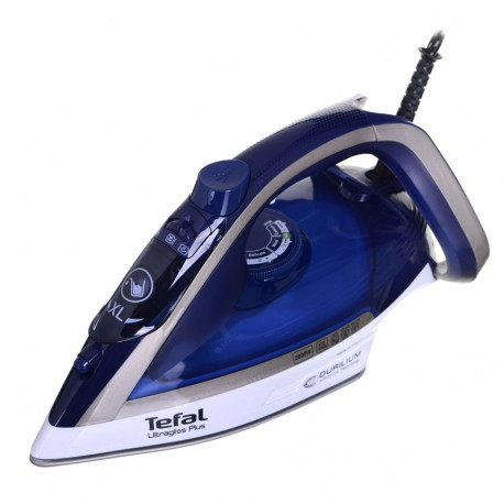 Steam Iron - Tefal Ultimate Pure Fv6812e0 2800w Blue/silver