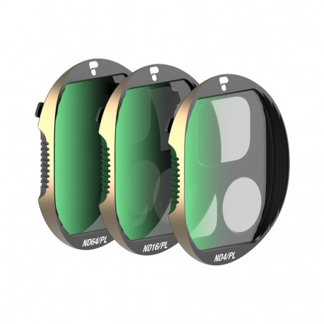 PolarPro Mavic 4 Pro Vivid ND/PL Filter Collection [ND4/PL, ND16/PL, ND64/PL]
