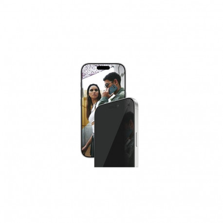 PanzerGlass SAFE. by ® 2-Way Privacy Screen Protector iPhone 17 | iPhone 16 Pro | Ultra-Wide Fit w. 
