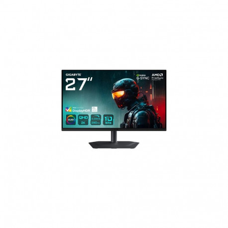 GIGABYTE MO27Q2A 27” OLED 2K QHD Gaming Monitor - 2560 x 1440, 280Hz, 0.03ms, 250 cd/m², FreeSync Pr
