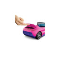 Hot Wheels RC Barbie Convertible, Battery-Powered Remote-Control Toy Car, Fits 2 Barbie Dolls