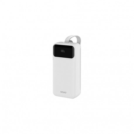 Savio BA-11 power bank Lithium-Ion (Li-Ion) 3000 mAh White