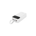 Savio BA-11 power bank Lithium-Ion (Li-Ion) 3000 mAh White
