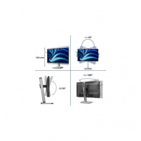 Philips 4000 series 24B2N4200/00 computer monitor 60.5 cm (23.8") 1920 x 1080 pixels Full HD LC