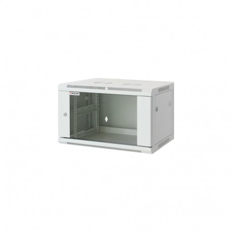 Intellinet 19" Network Cabinet - Wall Mount (Standard), 6U, 600mm Deep, Grey, Assembled, Max 60