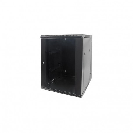 Intellinet 19" Network Cabinet - Wall Mount (Double Section Hinged Swing Out), 15U, 550mm D