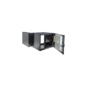 Intellinet 19" Network Cabinet - Wall Mount (Double Section Hinged Swing Out), 9U, 600mm De