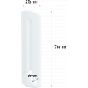 3M pildiriputuskonks Command Wire 1 Hook+2 Strips, valge