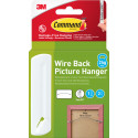 3M picture hanger Command Wire 1 Hook+2 Strips, white