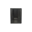 Intellinet 19" Network Cabinet - Wall Mount (Standard), 9U, 450mm Deep, Black, Flatpack, Ma