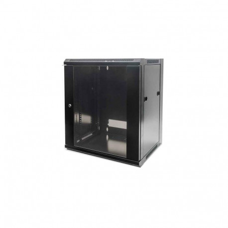 Intellinet 19" Network Cabinet - Wall Mount (Standard), 6U, 450mm Deep, Black, Flatpack, Ma
