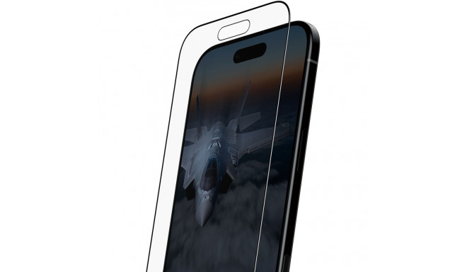 "PanzerGlass Stealth Screen Protector w. Black Frame iPhone 17 Air | Ultra-Wide Fit w. Fastfit in-a-