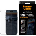 "PanzerGlass Stealth Screen Protector w. Black Frame iPhone 17 Pro Max | Ultra-Wide Fit w. Fastfit i