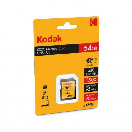 "CARD Kodak 64GB UHS-I U3 V30 Ultra"