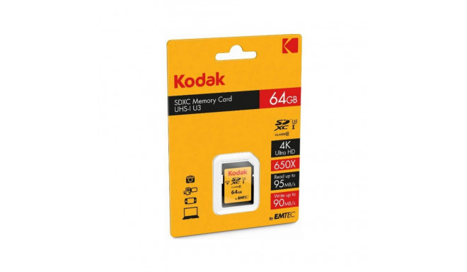 "CARD Kodak 64GB UHS-I U3 V30 Ultra"