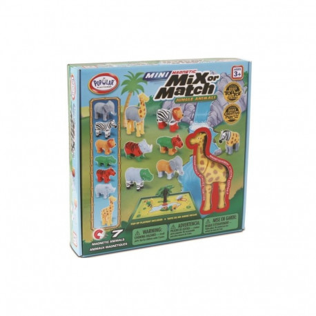 Malblo Magnetic Mini Jungle Animals Set