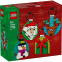 Bricks Iconic 40744 Christmas Ornament Selection