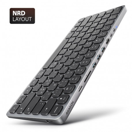 HMC-KB-NRD jaotur + klaviatuur 5Gbps HDMI PD Põhjamaade