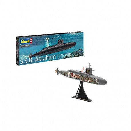 S.S.B. Abraham Lincoln laeva plastikmudel W/IN 1/253