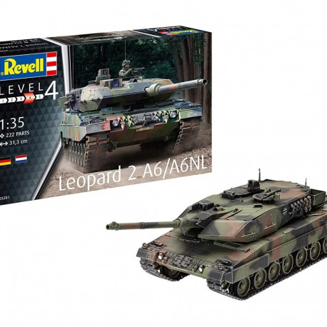 Plastic model Leopard 2A6/A6NL