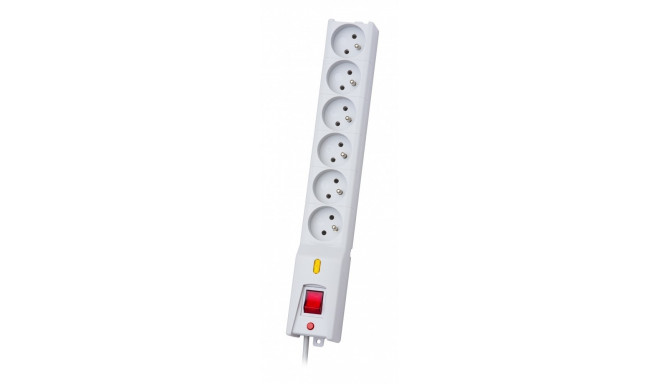 Listwa zasilająca LESTAR LX610 5m szara