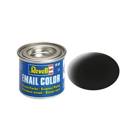 Revell email color 14ml, black mat (08)