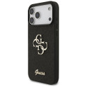 Guess Fixed Glitter Big 4G case for iPhone 17 Pro Max black