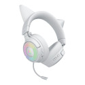 Razer Kraken Kitty V3 Pro bluetooth üle kõrva mikrofon juhtmevabad valged kõrvaklapid