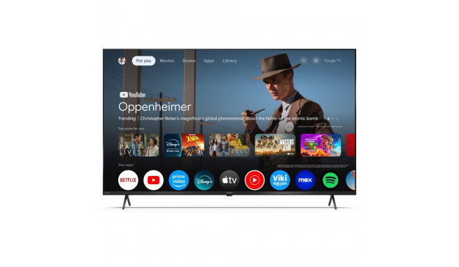 Sharp | 50HL4265E | 50 | Smart TV | Google TV | UHD | Black