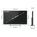 Sharp 55HP6265E 55 nutiteler Google TV UHD must
