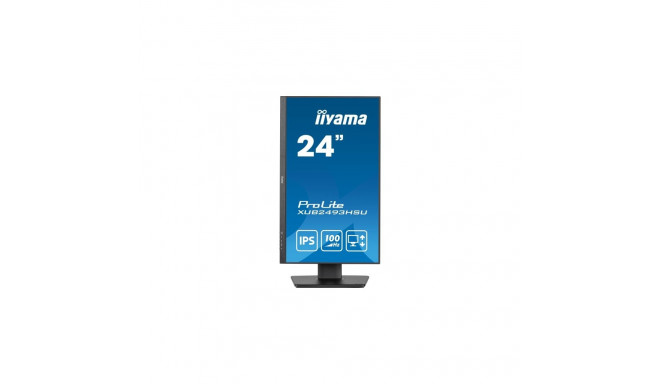 iiyama ProLite XUB2493HSU-B7 monitor 24'' IPS, FHD 1920x1080, 1 ms, 300 cd/m2, 100 Hz, must
