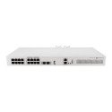 MikroTik Cloud Router Switch RouterOS L5, räkimoodul korpus CRS418-8P-8G-2S+RM
