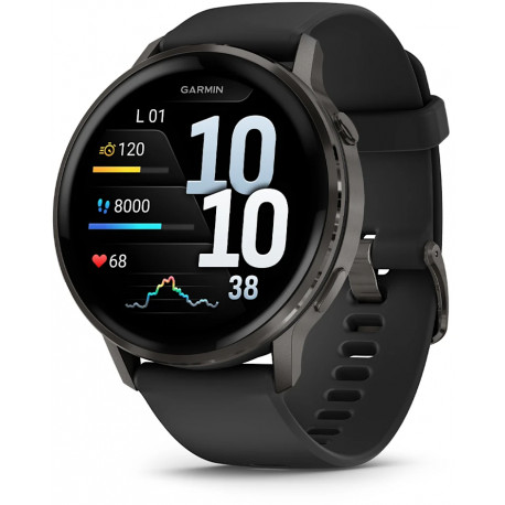 Garmin Venu 4 45mm, slate/black
