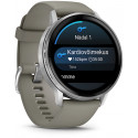 Garmin Venu 4 45mm, silver/silver gray