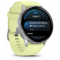 Garmin Venu 4 45mm, silver/citron