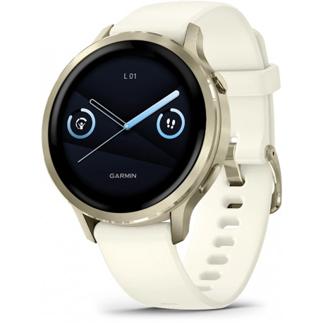 Garmin Venu 4 41mm, lunar gold/bone