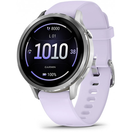 Garmin Venu 4 41mm, Silver/Periwinkle