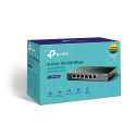 TP-LINK TL-SF1006P haldamata lauaarvuti lüliti 10/100 Mbps (RJ-45) 6 porti PoE+ 4 porti väline toite