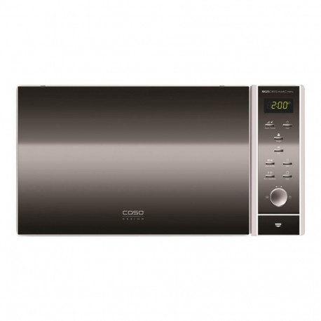 Caso | Microwave oven with Grill | MG 25 | Free standing | 900 W | Grill | Silver