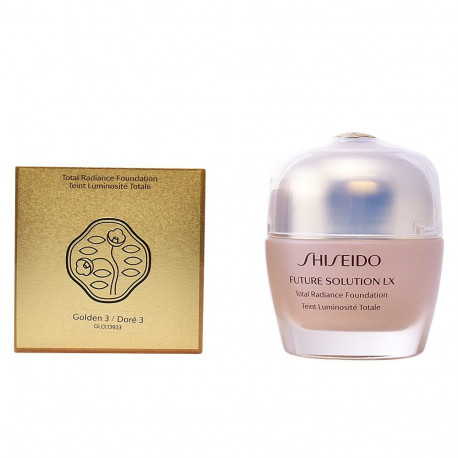 SHISEIDO FUTURE SOLUTION LX total radiance foundation #3-golden