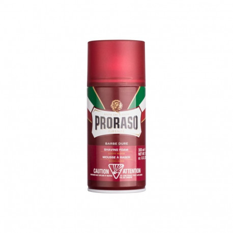PRORASO Red Shaving Foam Shaving Foam (300ml)