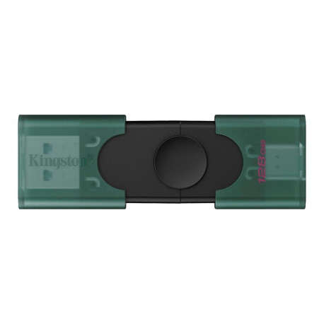 Kingston mälupulk 128GB DataTraveler DuoG2 USB-A + USB-C 3.2 Gen 1 
