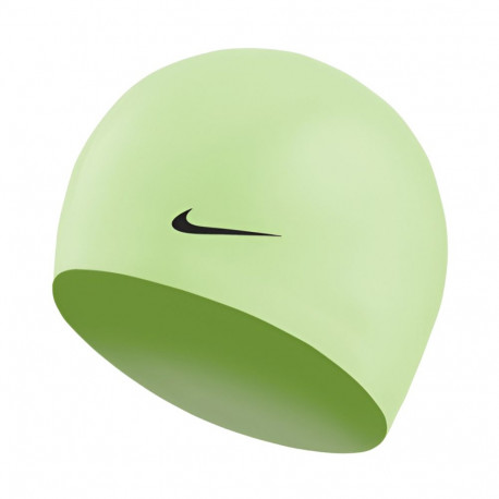 Czepek pływacki Nike Solid Silicone Barely Volt zielony 93060-740 OS