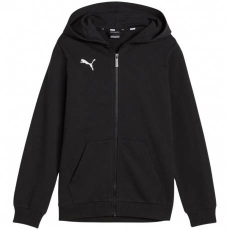 Bluza dla dzieci Puma teamGoal Casuals Hooded czarna 658596 03 152cm